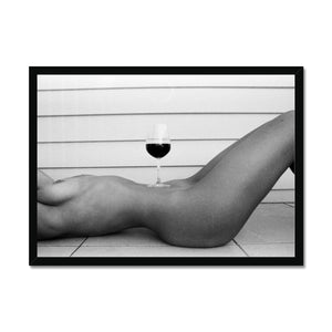 Open image in slideshow, Wine Time Framed Print
